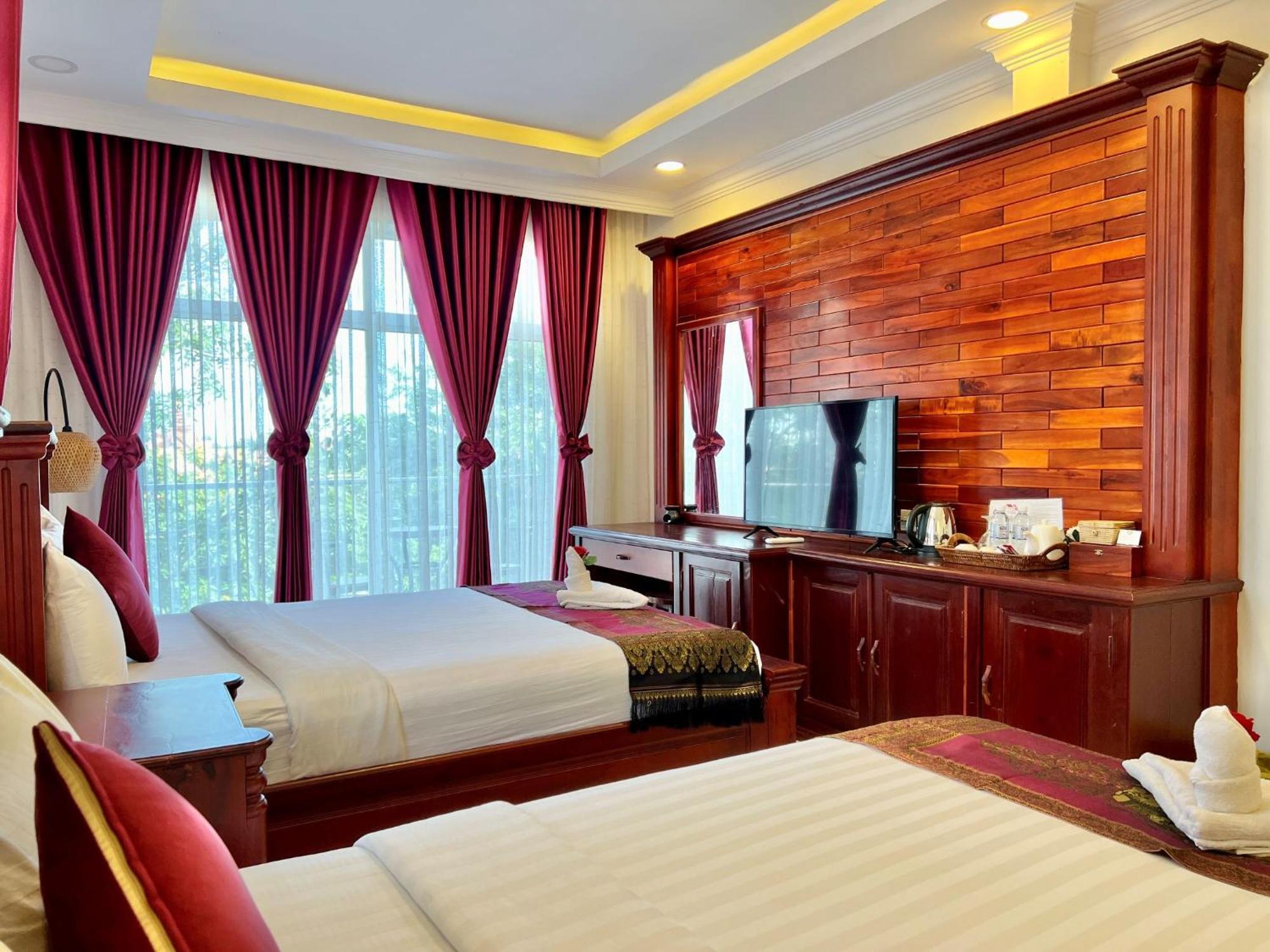 Nyna Villa Guesthouse Kampot Bagian luar foto