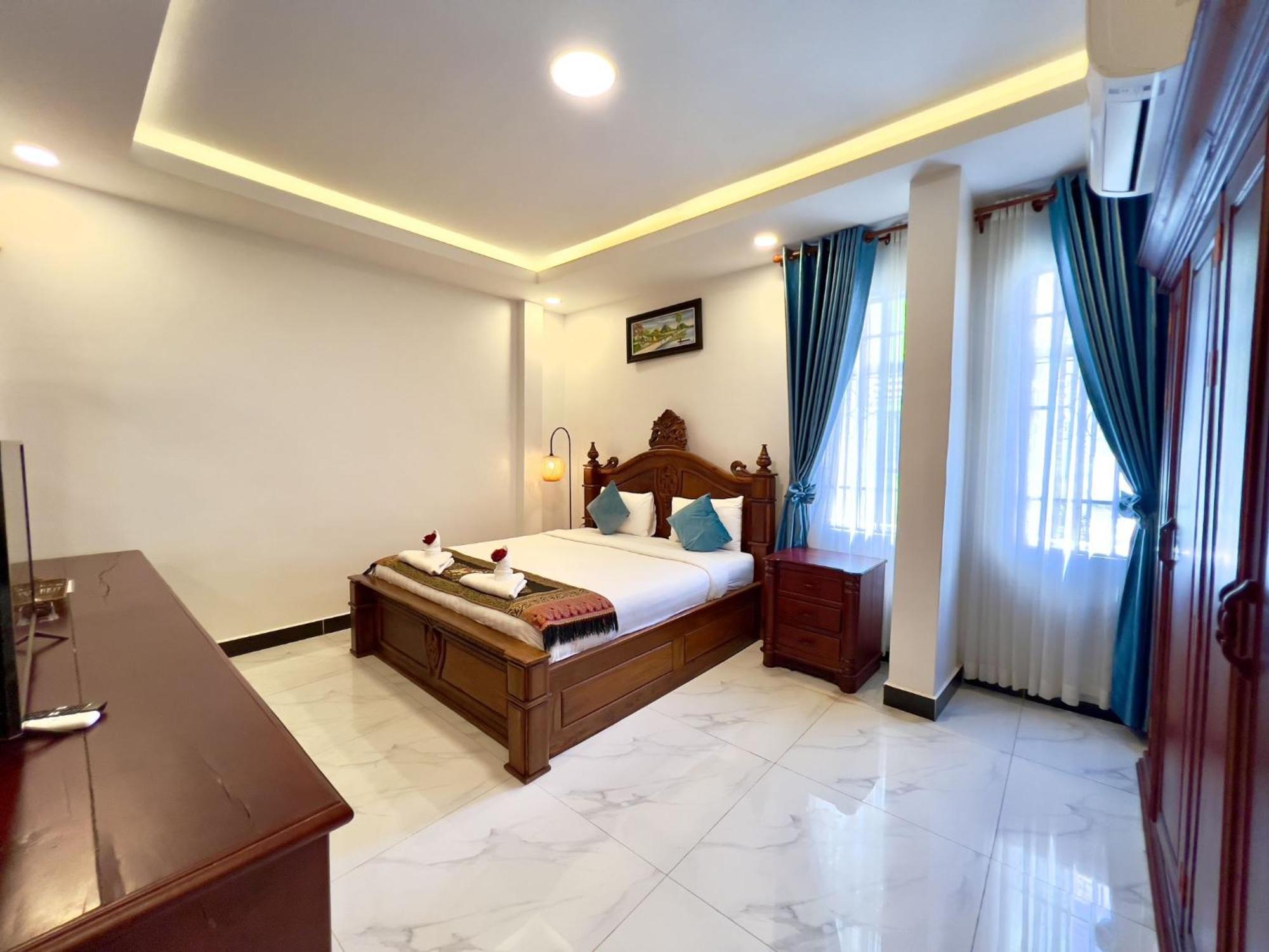 Nyna Villa Guesthouse Kampot Bagian luar foto