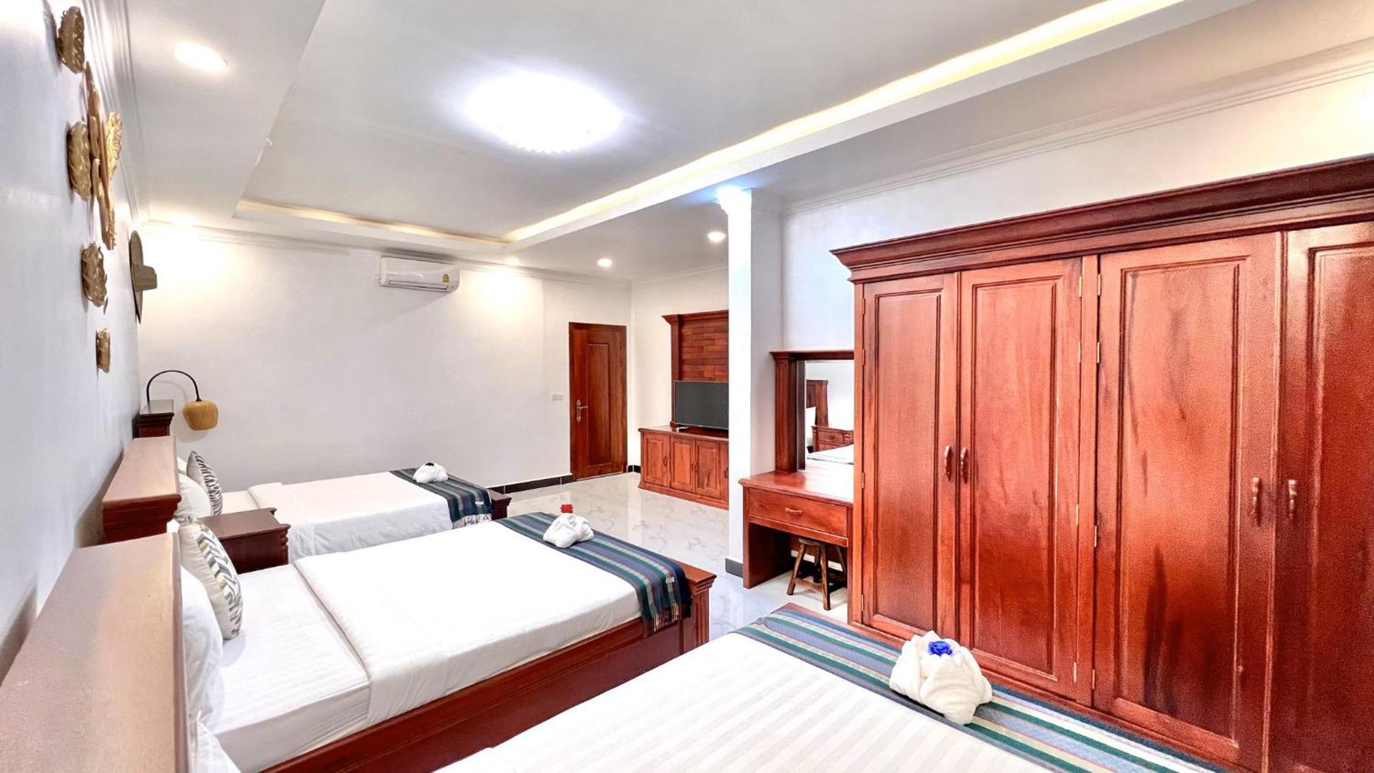 Nyna Villa Guesthouse Kampot Bagian luar foto