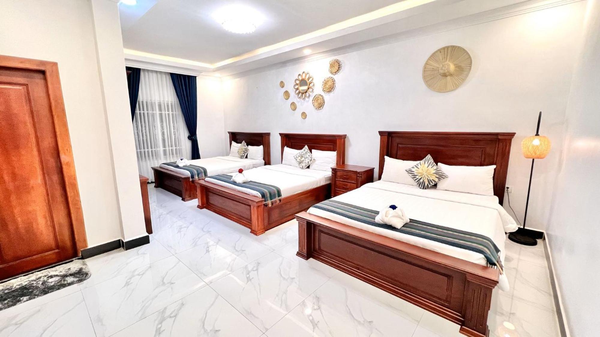 Nyna Villa Guesthouse Kampot Bagian luar foto